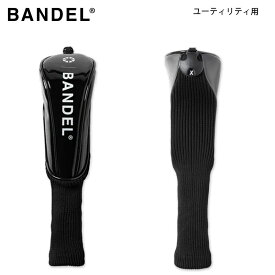 BANDEL バンデル ヘッドカバー ユーティリティ用 Clear Head Cover Fairway Utility ゴルフ ブラック BLACK 黒