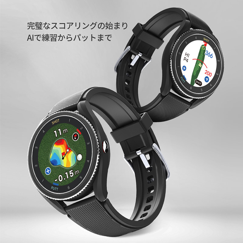 ボイスキャディ voice caddie T9 ウェアラブルデバイス スマートウォッチ　腕時計型 ゴルフナビ 高性能距離測定器Voice Caddie  t9 | フィオーレスポーツ