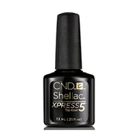 ★CND　シェラック　エクスプレス5　トップコート 7．3ml