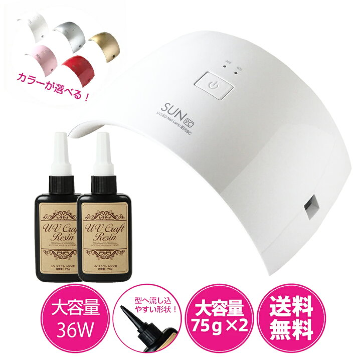 楽天市場 送料無料 ジェルネイル クラフトレジン 36w Uv Ledライト 2in1 人感センサー付き Uv Led兼用ライト レジン液 75g 2本 Uvライト ジェルネイル スターター Ledランプ Uvライト レジン Uvクラフトレジン レジン液 ネイルキット Shanti Fiorello 楽天市場 送料無料 ジェルネイル クラフトレジン 36w Uv Ledライト 2in1 人感センサー付き Uv Led兼用ライト レジン液 75g 2本 Uvライト ジェルネイル スターター Ledランプ Uvライト レジン Uvクラフトレジン レジン液 ネイルキット Shanti Fiorello