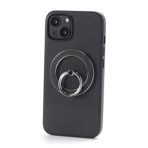 iphone13 ケース レザー iphone13mini iphone13Pro iphone13ProMAX リング付き 本革 マグセーフ対応 magsafe対応 13 13mini 13pro 13promax アイフォン13 アイフォン13mini スマホリング リング ホルダー スタンド スリ
