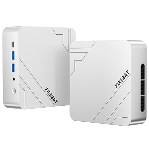 FIREBAT F1 �~�jPC AMD Ryzen5 7640HS 6�R�A 12�X���b�h MAX 5GHz DDR5 16GB+512GB M.2 2280 SSD USB4 TYPE-C/HDMI 2.1/DP WiFi6 BT5.2 VESA �É� mini pc Windows11 Pro 4K 3��ʏo��