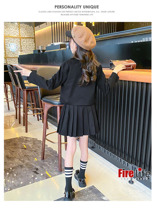 楽天市場】子供スーツ 女の子 4点セット フォーマルスーツ ジャケット  