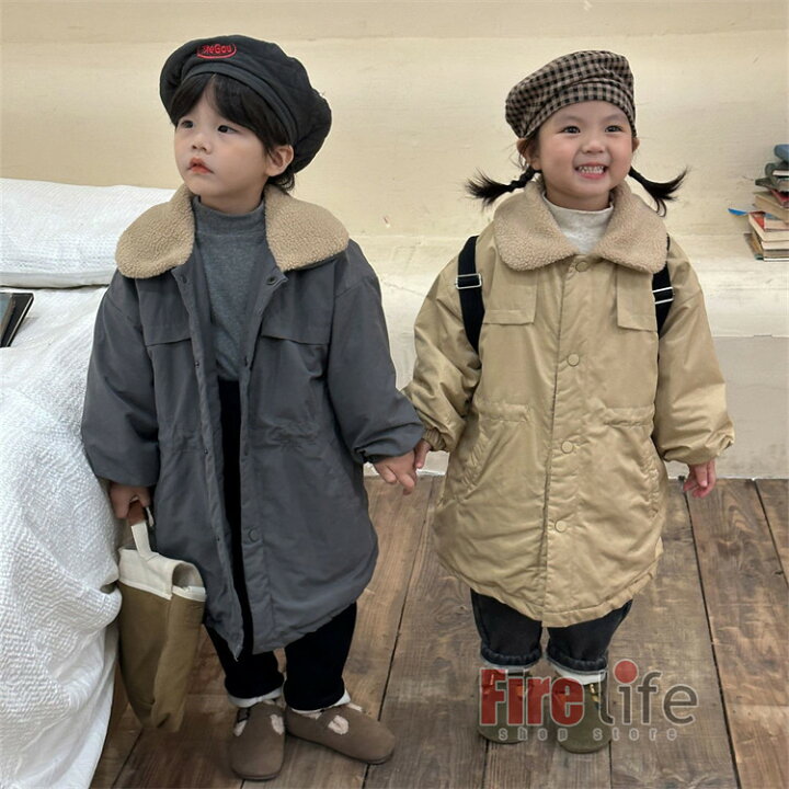 楽天市場】キッズコート 子供アウター 女の子 男の子 ロング 子供 