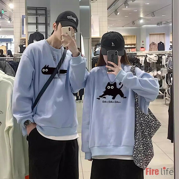 楽天市場】ペアルック 男女セット 2着セット お揃い カップル 長袖T  