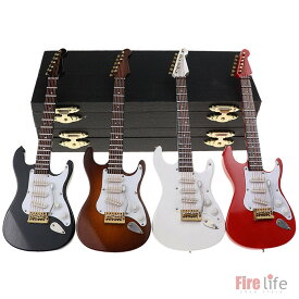 ギター 模型 エレキギター模型 楽器模型 ミニー 木製 置物 ギフト プレゼント 飾り物 10cm 14cm 18cm 24cm