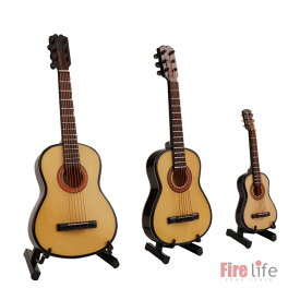 ギター 模型 楽器模型 ミニー 木製 置物 ギフト プレゼント 飾り物 8cm〜25cm