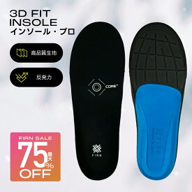 ★ランキング1位＆売切御免★ 3D インソール スノーボードインソール スキーインソール 機能性インソール スポーツインソール スノーボード スノボ スノボー スキー ブーツ 衝撃吸収 立体構造 アーチサポート 人体工学 土踏まず o脚 firn フィルン