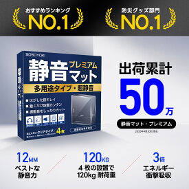 静音マット 耐震マット プレミアム 多用途タイプ 防音 防振 騒音対策 40×40×12mm 正方形 クリア 4枚入り 防音 防振 静音マット 静音ジェル 防振マット ゴム ジェル 防音材 吸音材 防音シート 耐震ジェル 耐震マット 雑音除去 SOSOYOKI