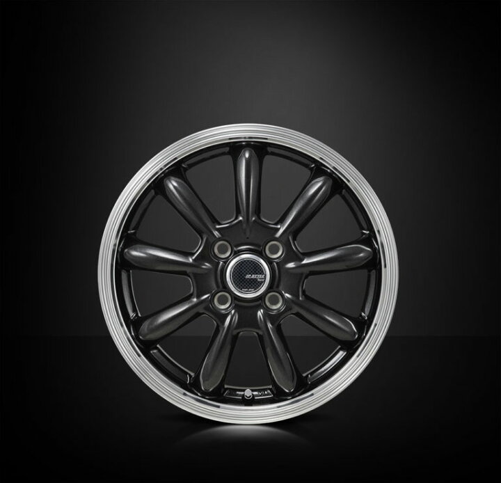 楽天市場】15×5.5J インセット +43 4-100 ホイール 4本モンツァ 