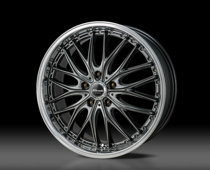 楽天市場 エスティマ シビック アテンザ リーフ クラウン18 7 0j インセット 48 5ｈ 114 3 18インチモンツァ ジャパン ワーウィック ディープランド新品 ホイール 4本 深リム メッシュ かっこいい ファーストセレクト