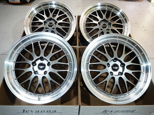 ���[�\�I40�n �A���t�@�[�h ���F���t�@�C�A�[���� ���b�V��levanna V10-EX FFT�i�����@���i�E���C�e���C�[�G�b�N�X�E�G�t�G�t�e�B�j 20inch 8.5J +40 5H120 �V�i �z�C�[�� 4�{TPMS�Ή�