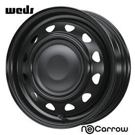 14×4.5J インセット ＋45 8H 100 / 114.3ウェッズ Neo Carrow ネオキャロ ホイール 黒ピクシス デイズ N-BOX ワゴンR スペーシアタント eKワゴン アルト ムーヴ ミラ 軽