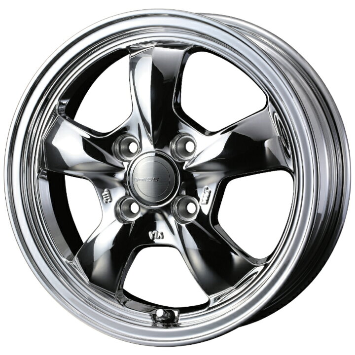 楽天市場】14×4.5J インセット +45 4H-100 新品 4本 155/65R14 75S 