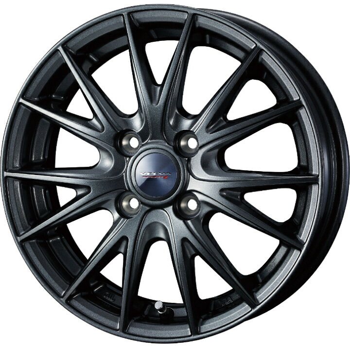 楽天市場】13×4.00B インセット +45 4H-100 4本 メタル145/80R13 75S 