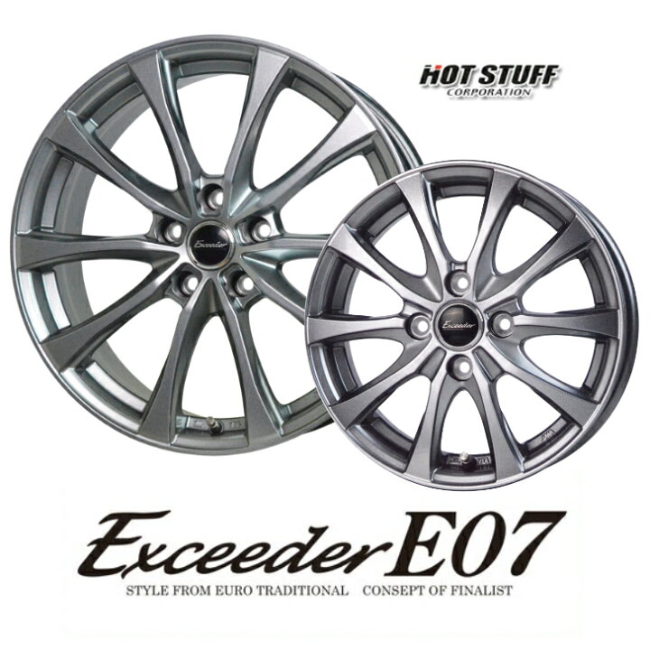 楽天市場】17×7.0J インセット ＋38 5-114.3 新品 ホイール 4本HOT 