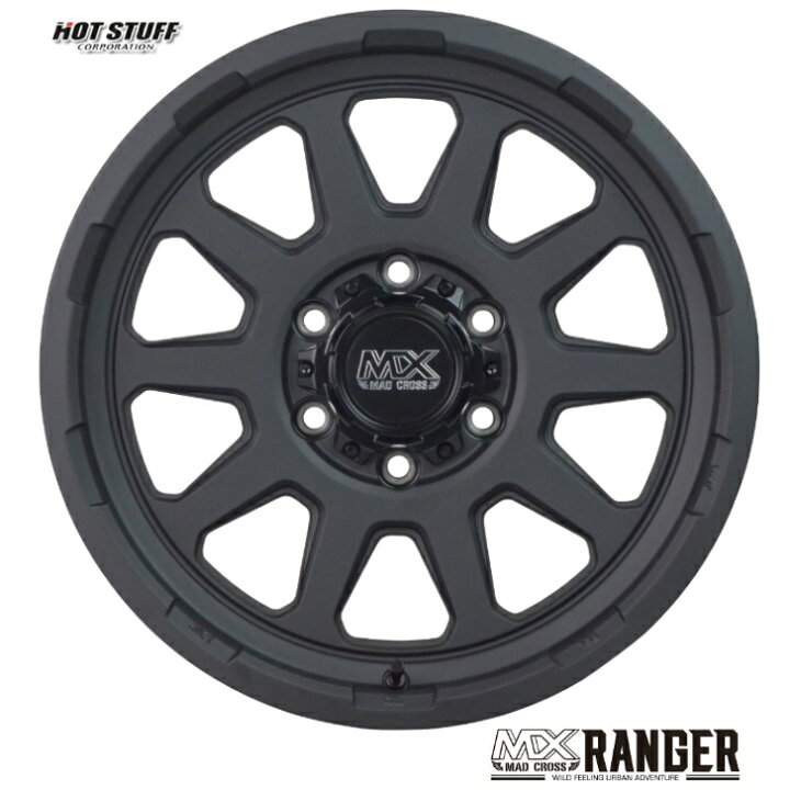 楽天市場】17×8.0J インセット +20 6-139.7 新品 ホイール 4本ホット 