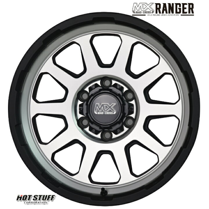 楽天市場】17×8.0J インセット +20 6-139.7 新品 ホイール 4本ホット 