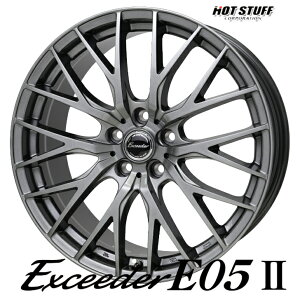 18×7.0J CZbg +48 5-114.3 Vi zC[zbgX^bt Exceeder E05 II GNV[_[ [t NE GXeB} VrbN AeU