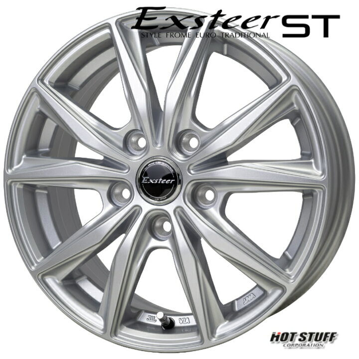 楽天市場】16×6.0J インセット+40 5-114.3 ホイール 4本ホットスタッフ 