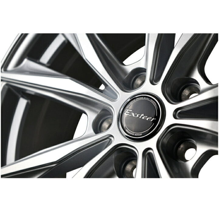 楽天市場】16×6.0J インセット+50 5-114.3 ホイール 4本ホットスタッフ 