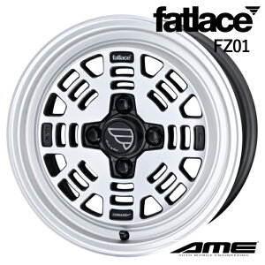 ネオクラ クラシック モダン スポーツホイール レトロ ガンメタ ポリッシュ ディッシュ 個性的 旧車 カスタム 14×6.0J インセット+38 4-100 新品 ホイール 4本共豊 KYOHO AME ファットレース FZ01 ニ