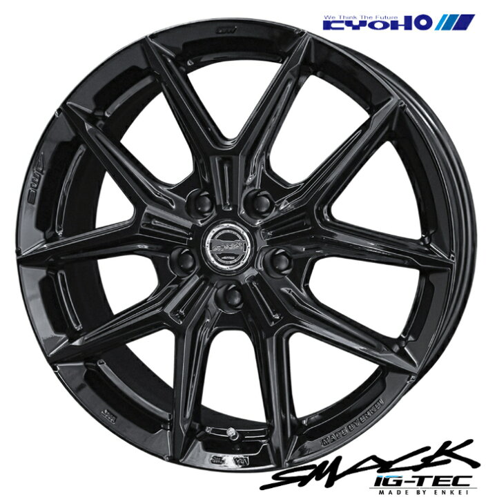 楽天市場】17×7.0J インセット+36 5-120 新品 ホイール 4本共豊 