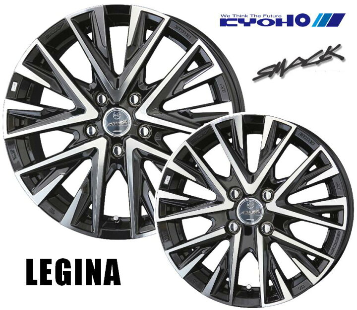 楽天市場】15×6.0J インセット+53 5-114.3 ホイール 4本共豊 