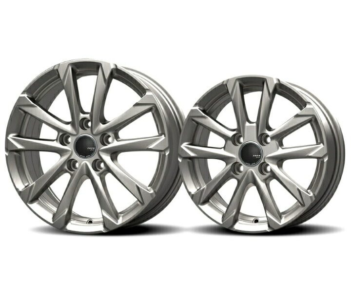 楽天市場】17×7.0J インセット +40 5-114.3 ホイール 4本200系 ・ 210 
