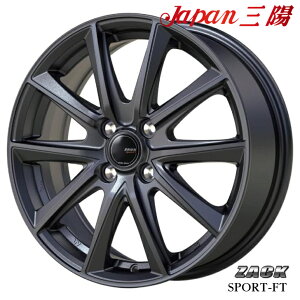14×4.5J �C���Z�b�g+50 4-100 �V�i �z�C�[���W���p�� �O�z ZACK Sport-FT �K�����^DA17W �G�u���B�Ή� �G�u���[