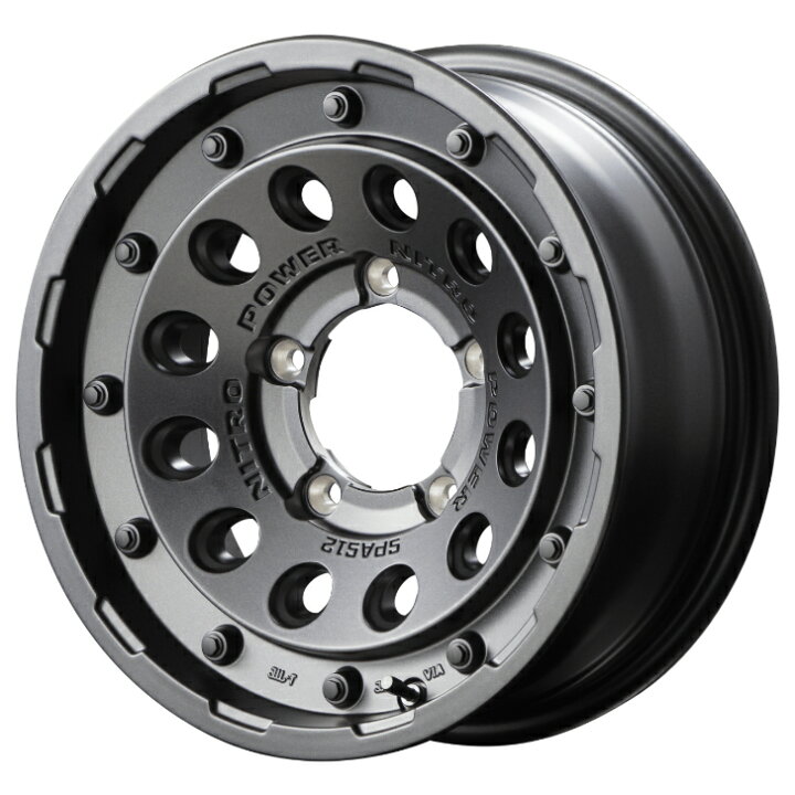 楽天市場】15×6.0J インセット-5 5-139.7 新品 ホイール 4本MID マルカ 