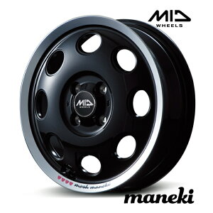 14×4.5J CZbg +45 4-100 Vi zC[^g LXg EFCN N-BOX fCY SR}JT[rX maneki }lL  ubN L