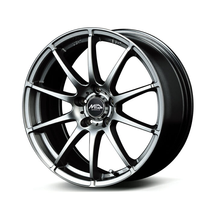 楽天市場】16×6.5J インセット+53 5-114.3 新品 ホイール 4本 