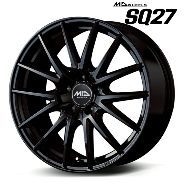 楽天市場】16×6.5J インセット +53 5-114.3 新品 ホイール 4本  