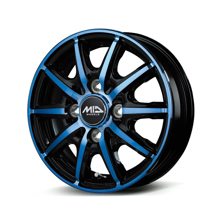 楽天市場】12×3.5B インセット +42 4-100 新品 ホイールマルカサービス 