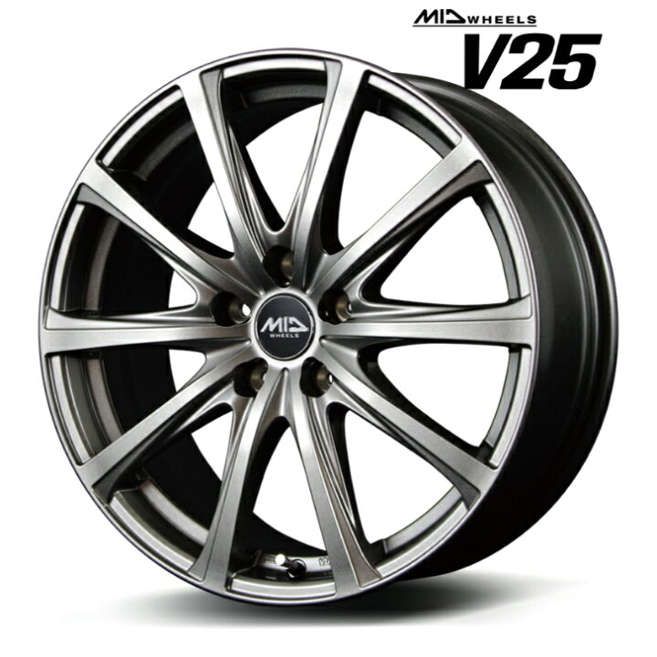 楽天市場】16×6.5J インセット +53 5-114.3 新品 ホイール 4本  