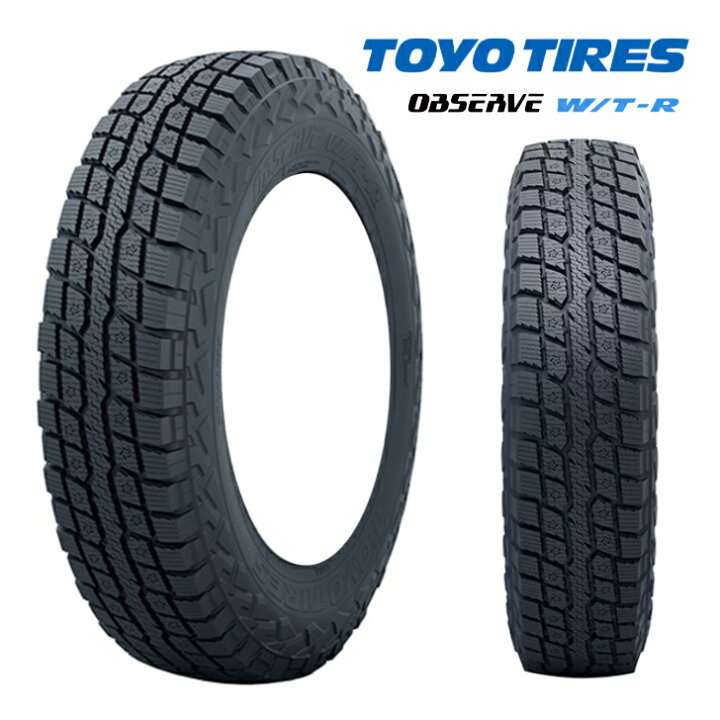 楽天市場】今冬入荷 LT 265/70R17 112/109QTOYO トーヨー OBSERVE W/T 