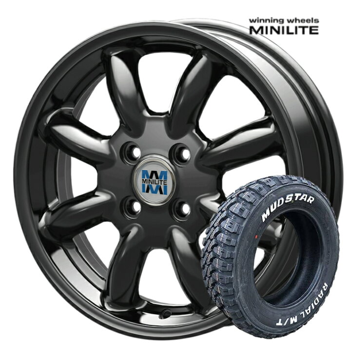 楽天市場】15×4.5J インセット +45 4-100 ホイール 4本MINILITE ミニ 