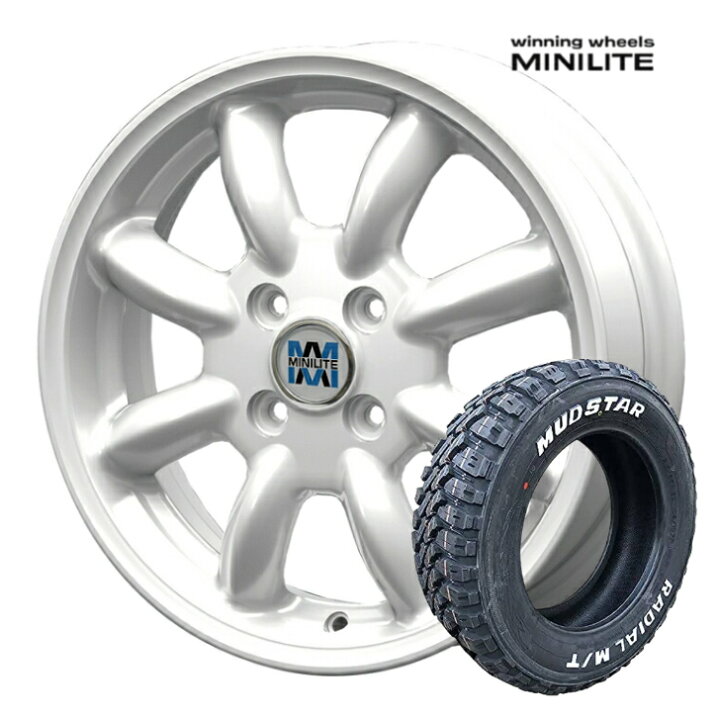 楽天市場】15×4.5J インセット +45 4-100 ホイール 4本MINILITE ミニ 