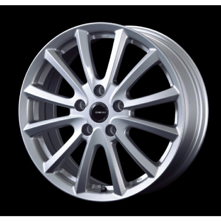 楽天市場】16インチ 16×6.5J 5-114.3 インセット +53 シルバーノア 