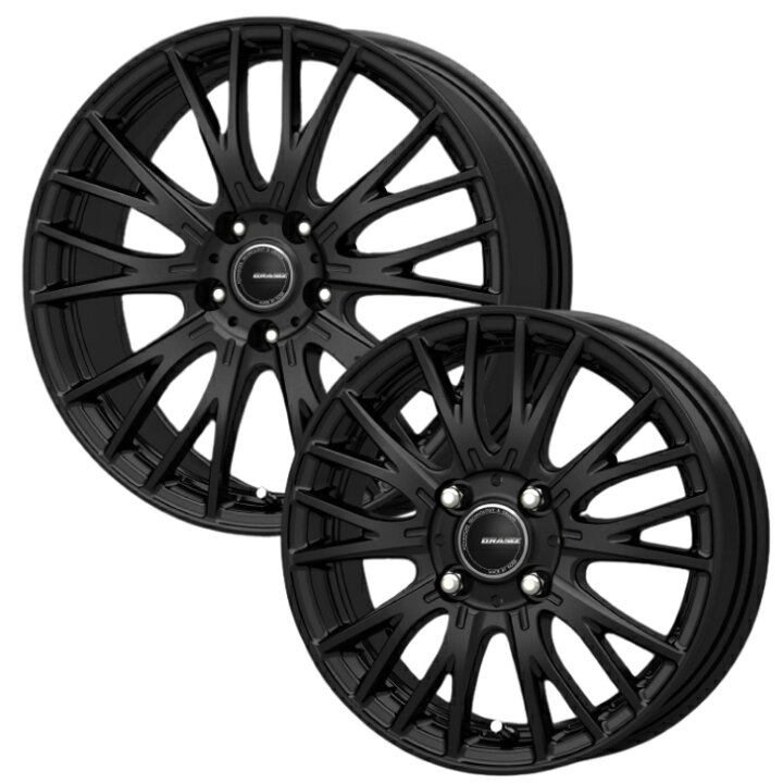 楽天市場】17×6.5J インセット +40 5-120 KIT JAPAN クレイシズ SE48 