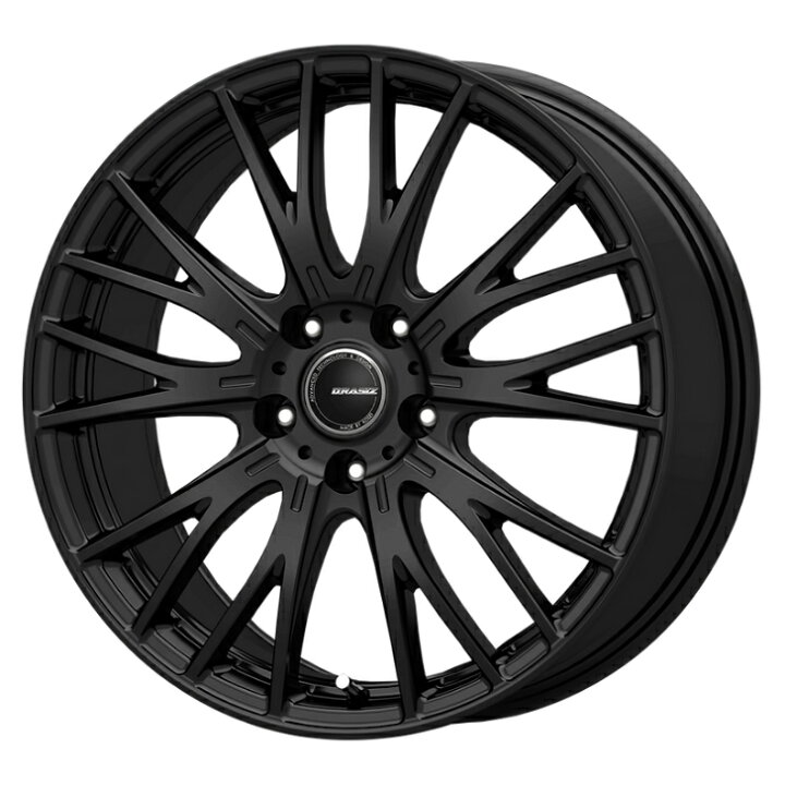 楽天市場】16×6.5J インセット +40 5-114.3 黒KIT JAPAN クレイシズ 