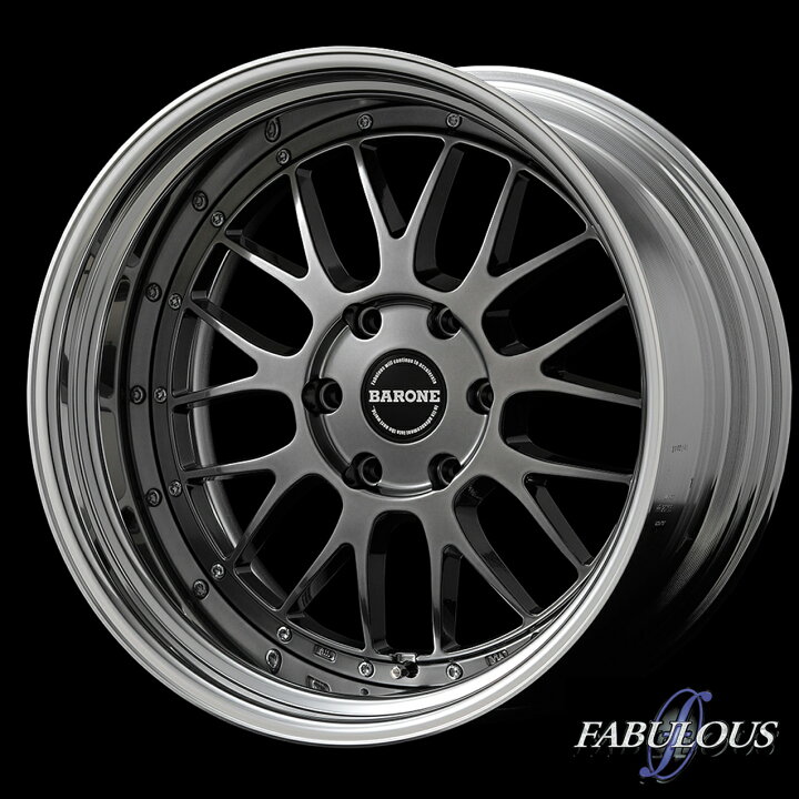カスタムサイズ 深リム メッシュ 200系 ハイエース 215/40R18 