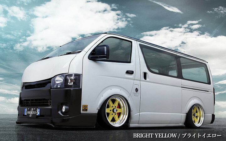 楽天市場】200系 ハイエース 深リム カスタムサイズFABULOUS BARONE MK 