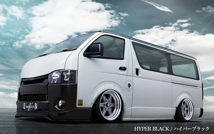 楽天市場】200系 ハイエース 深リム カスタムサイズFABULOUS BARONE MK 