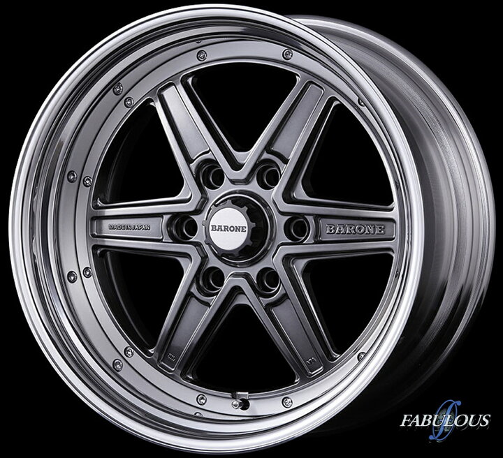 楽天市場】200系 ハイエース 深リム カスタムサイズFABULOUS BARONE MK 