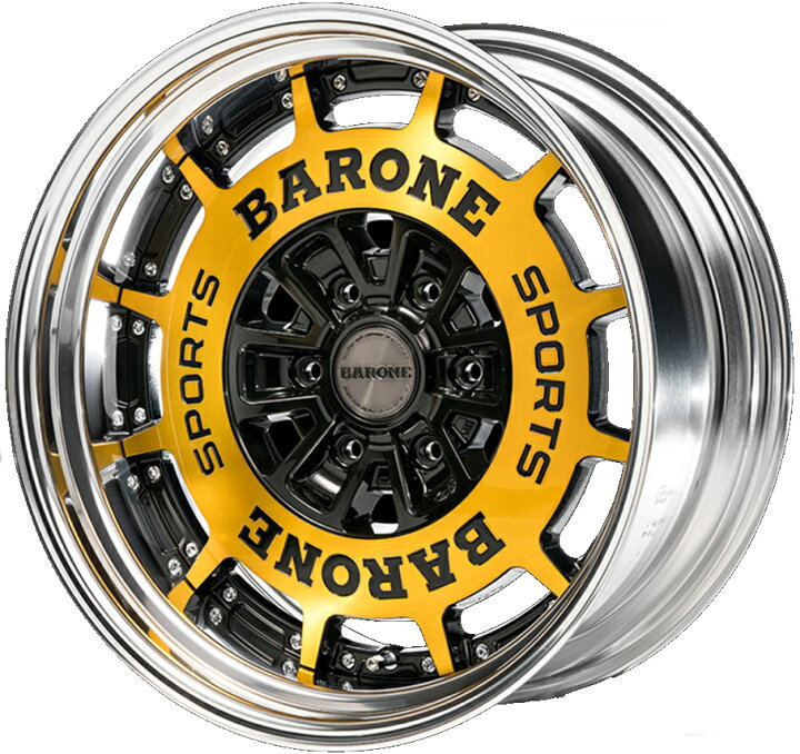楽天市場】200系 ハイエース 深リム カスタムサイズFABULOUS BARONE AP 