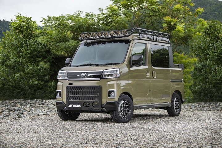 楽天市場】ゴツゴツ系 アゲ系ハイゼット 軽トラ 軽バンWORK CRAG 