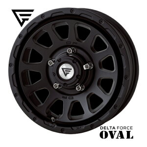 16×6.0J CZbg -5 5H 139.7 Vi zC[ 4{DELTA FORCE f^ tH[X OVAL I[o ubNFor JIMNY / Wj[