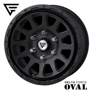 16×7.0J CZbg +38 6H 139.7 Vi zC[ 4{DELTA FORCE f^ tH[X OVAL I[o ubNFor HIACE / nCG[X